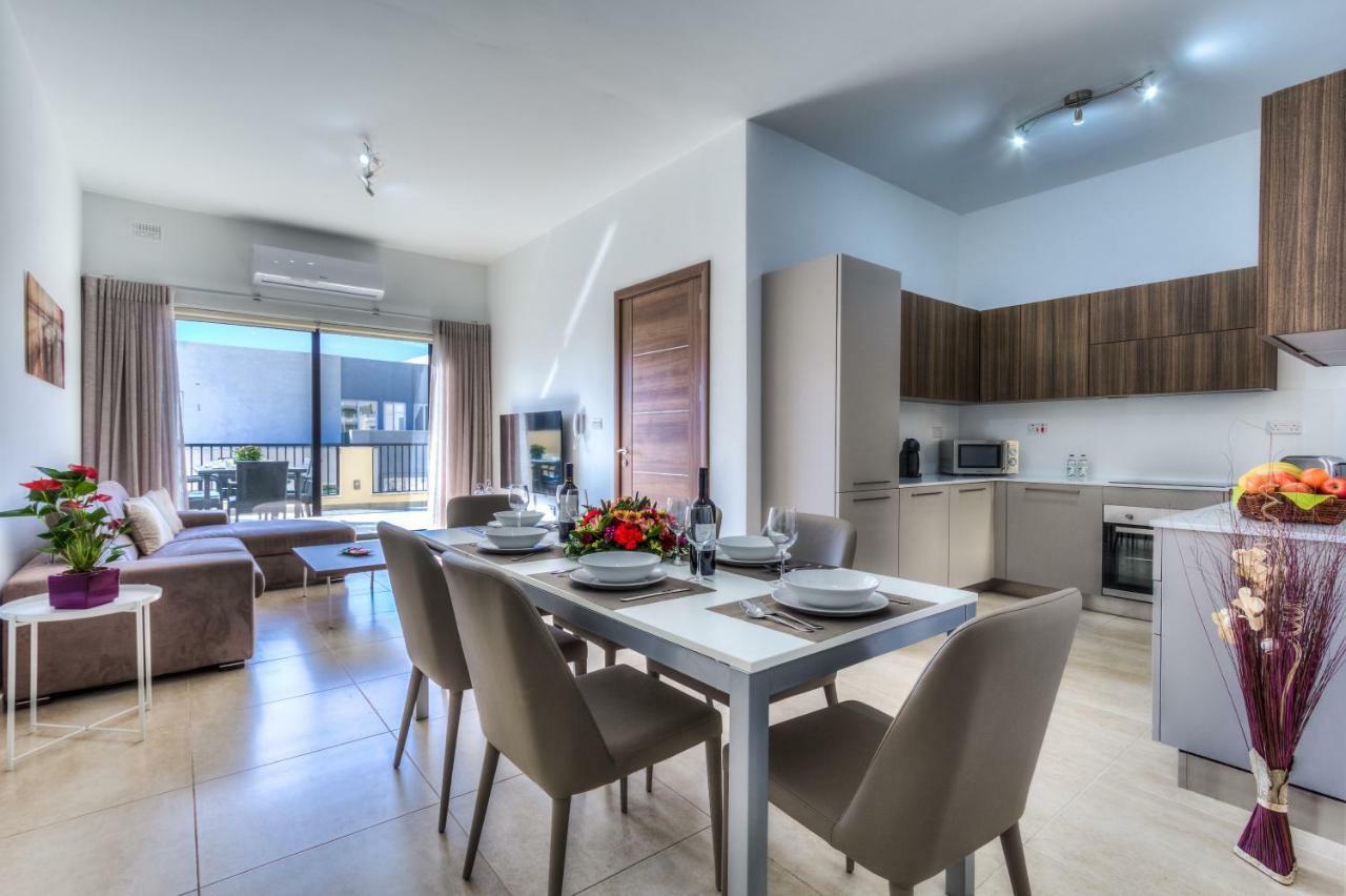 Sunny Modern Apartments Mellieħa Exterior foto